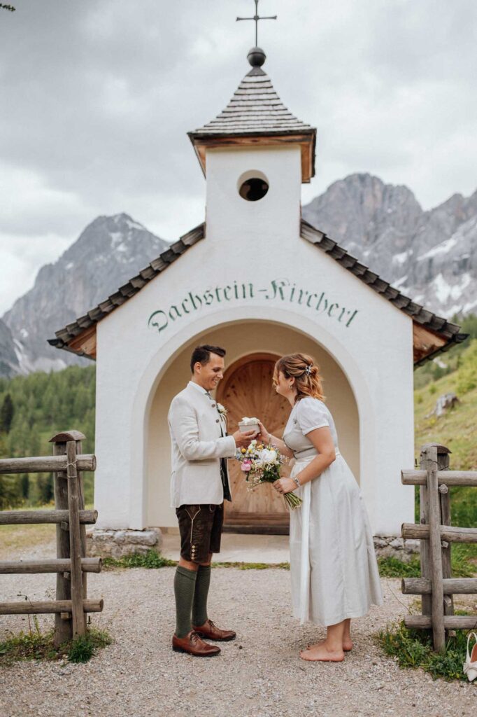 Hochzeit beim Dachstein Kircherl