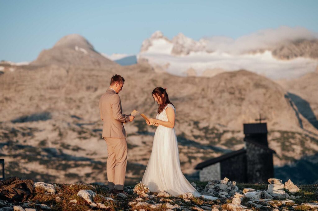 Freie Trauung am Berg in Österreich