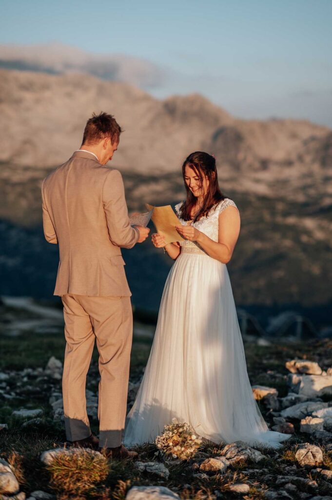 Heiraten in den Bergen Österreich