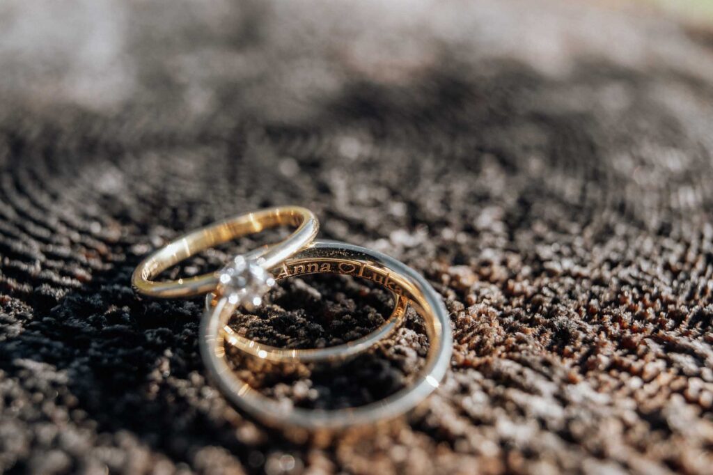 Freie Trauung am Berg zu dritt