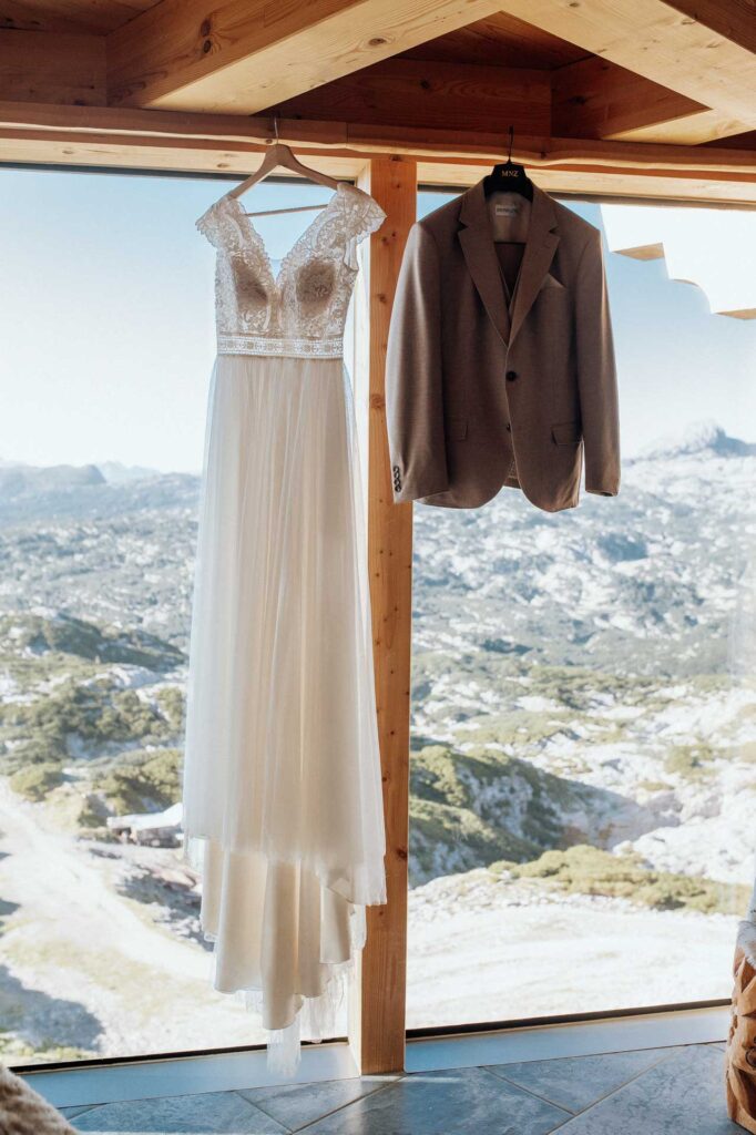 Freie Trauung am Berg zu dritt