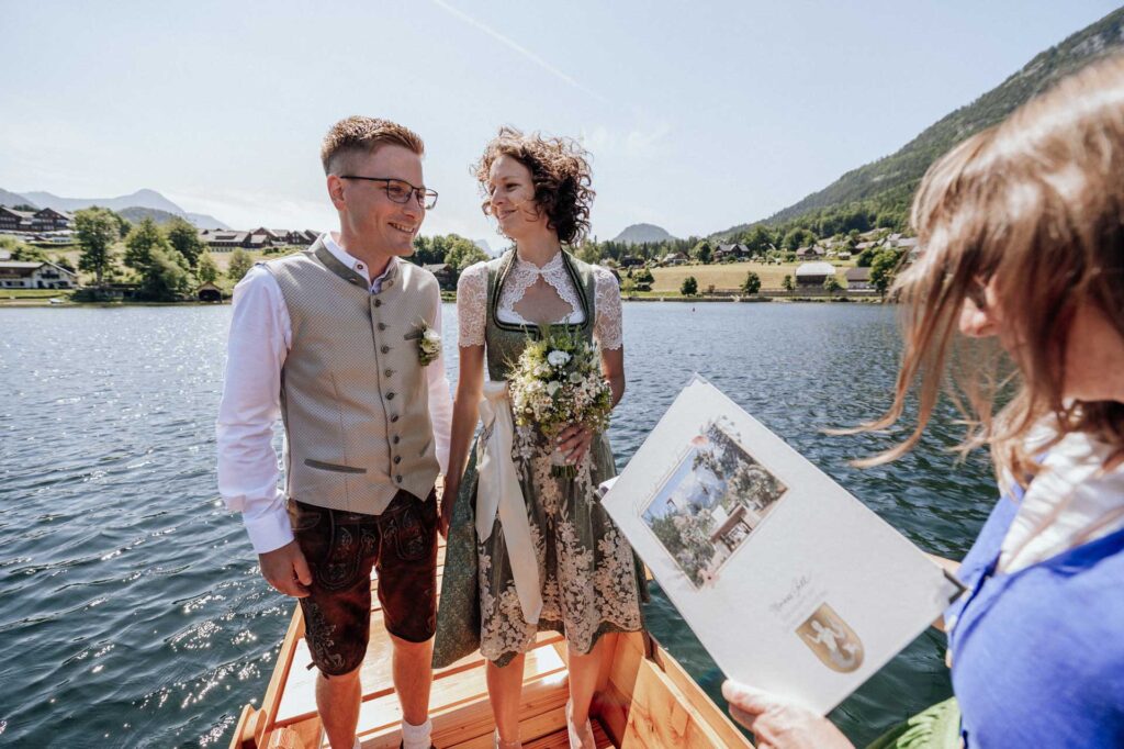 Standesamtliche Hochzeit am Grundlsee